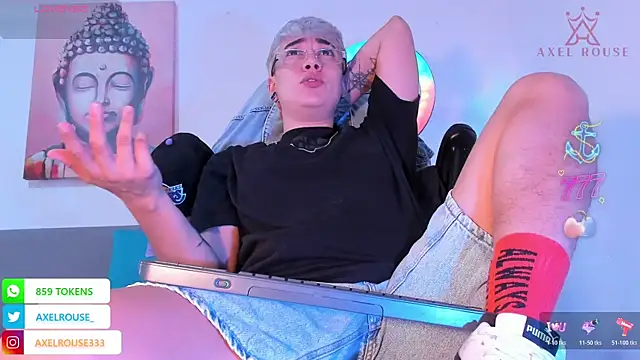 AxelRouse3 online show from March 27, 3:57 pm