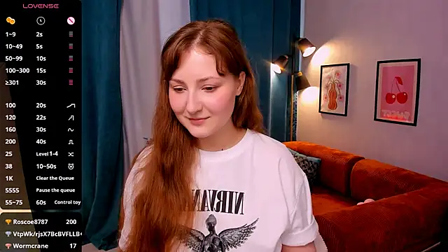velvet cherry  online show from July 30, 8:48 am