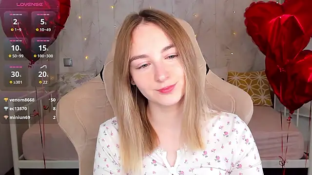 Shy Polly online show from February 25, 12:20 am