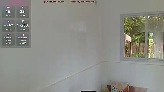 Juliet official pro online show from July 25, 2:18 am
