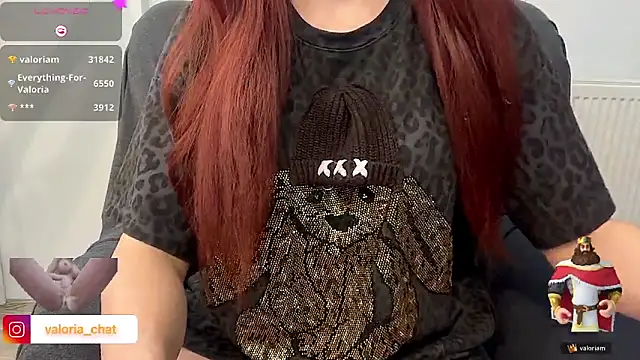 valoriaaaa online show from February 9, 10:34 pm