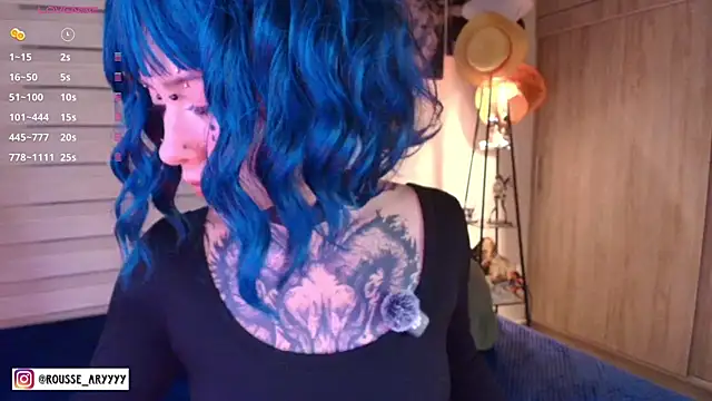 AryRousse online show from July 29, 2:22 am