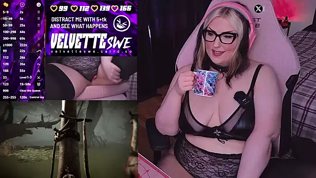 VelvetteSWE online show from July 30, 6:36 am