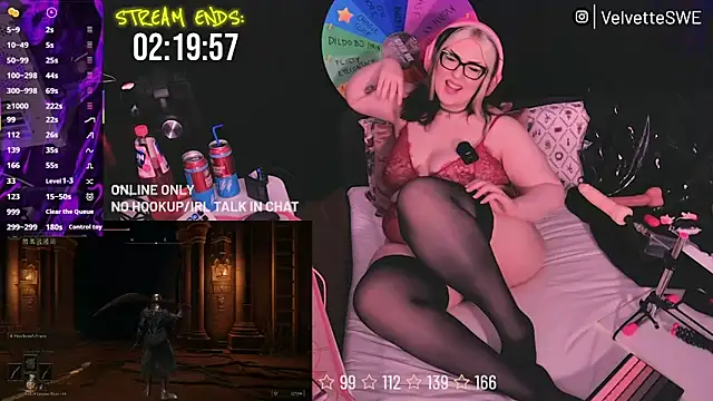 VelvetteSWE online show from July 3, 5:52 pm