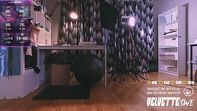 VelvetteSWE online show from August 5, 9:04 am