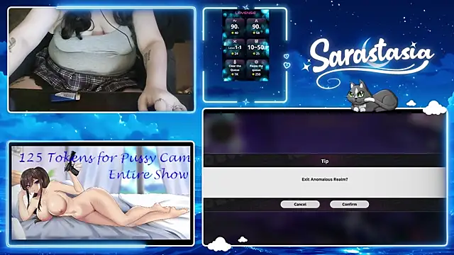 Sarastasia417 online show from June 14, 2:35 am