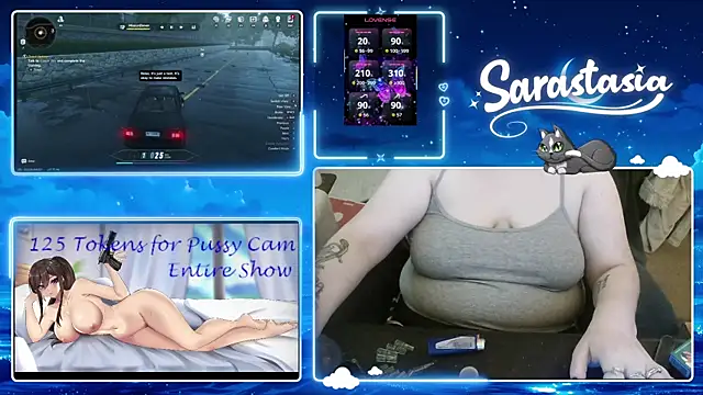 Sarastasia417 online show from June 24, 3:27 am