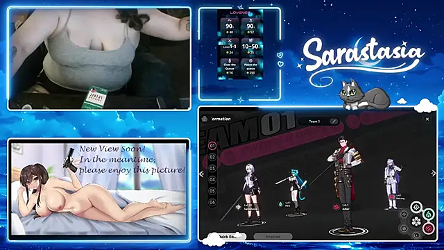 Sarastasia417 online show from June 7, 2:40 am