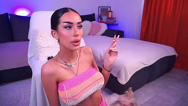 KimNaty online show from February 12, 12:18 pm