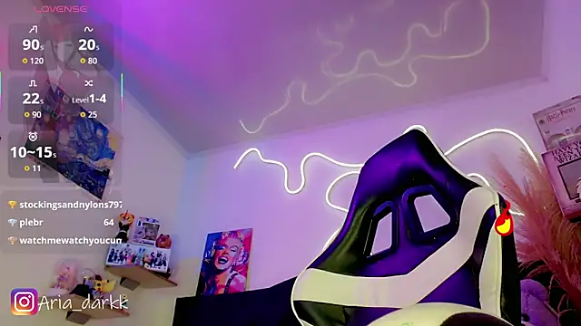 AriaDark online show from February 22, 10:32 pm