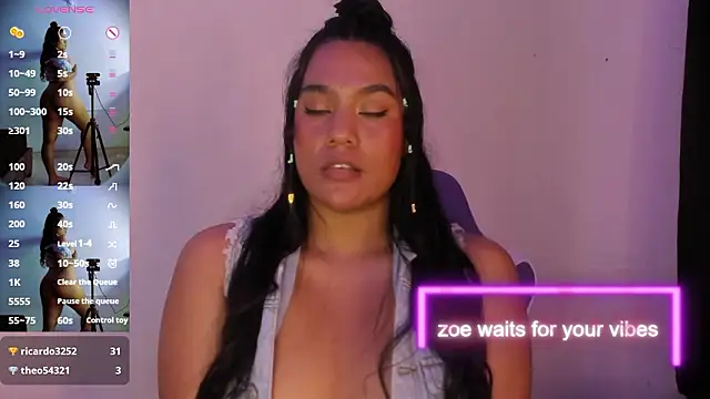 ZoeParcker online show from February 25, 12:09 am