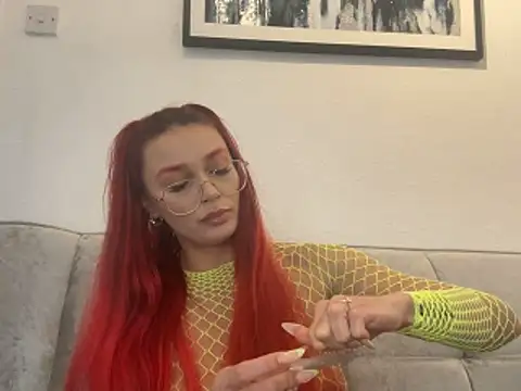 FoxyValentine online show from April 4, 5:56 pm