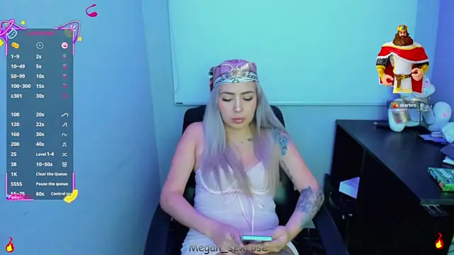 Megan sexrosse online show from March 18, 4:39 am