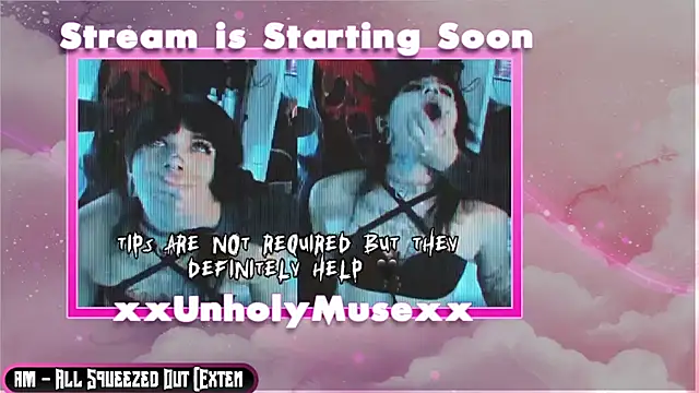 xxunholymusexx online show from July 27, 9:01 pm