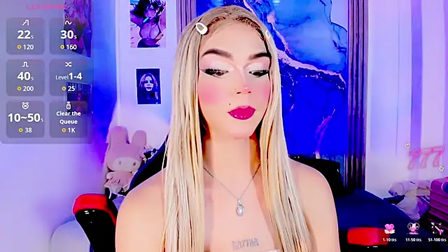 blonde queen- online show from July 7, 6:47 am