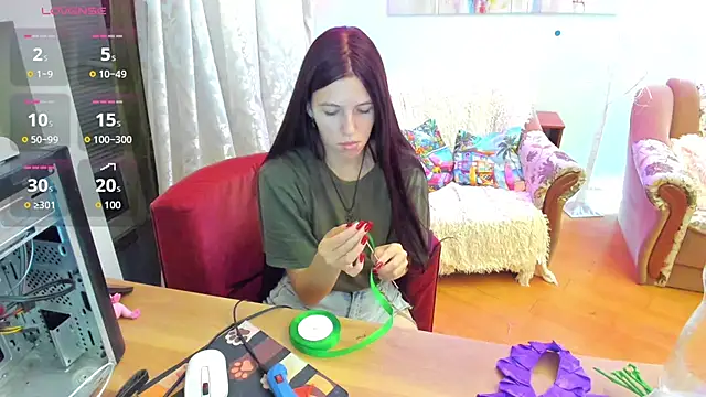 MaryRapunzel online show from July 25, 8:05 pm