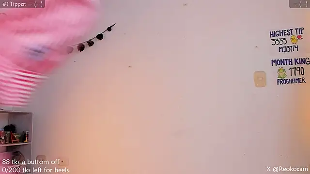 Reoko0 online show from July 4, 8:05 pm