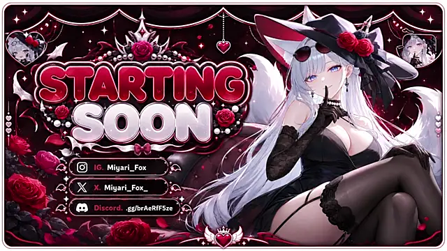 MiyariFox online show from July 19, 1:08 am