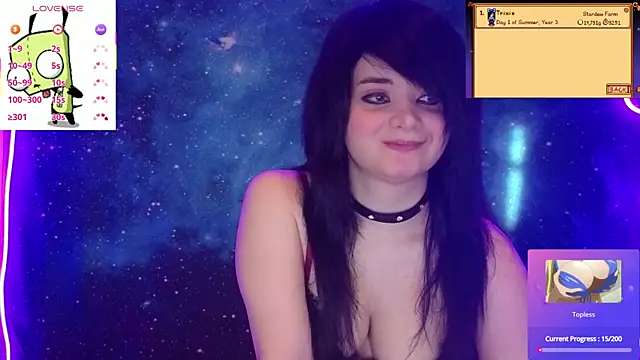 Trixiedoescamcam online show from July 22, 11:06 pm