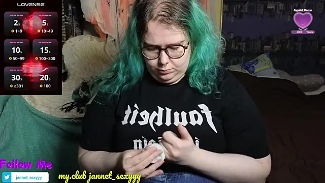 JannetPie online show from October 26, 2:18 am