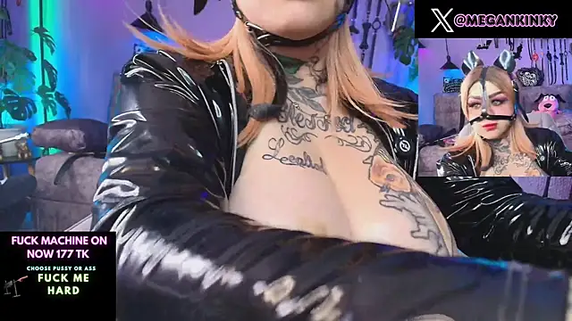 fetishkinkymeganx online show from July 10, 4:40 pm