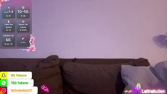Latinababex online show from July 5, 7:41 pm