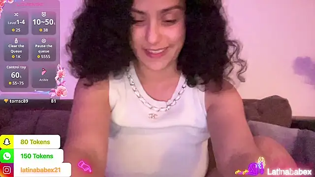 Latinababex online show from July 21, 10:21 pm