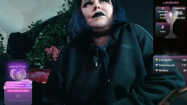 Psychobitch7 online show from February 7, 8:13 pm