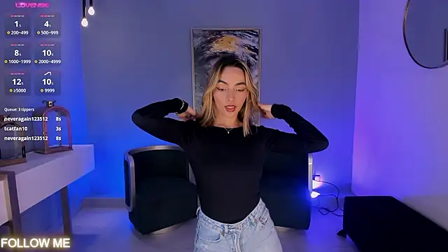 MelissaMoore  online show from February 1, 2:43 am