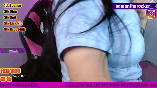 samantharocker5 online show from February 13, 1:02 pm