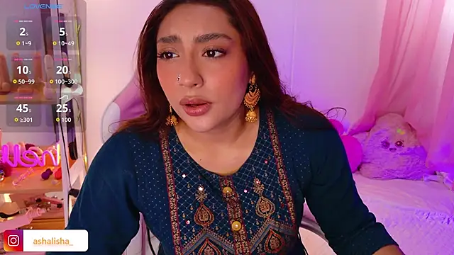 ashalisha online show from October 17, 4:10 pm