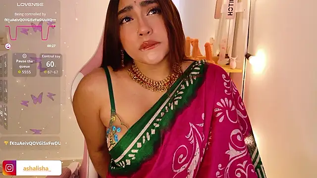 ashalisha online show from February 16, 2:17 pm