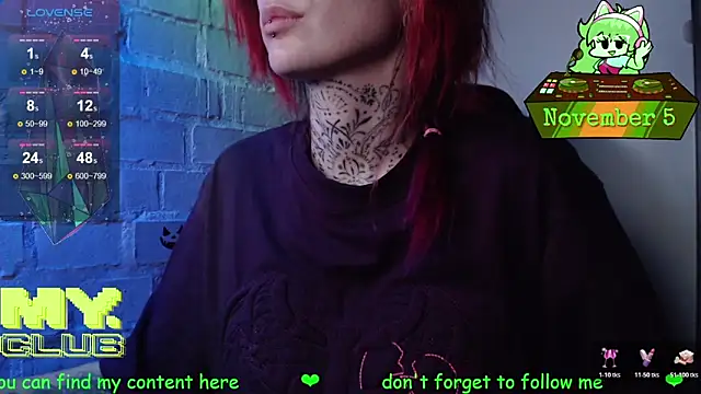 Witch Emma online show from November 5, 7:52 pm