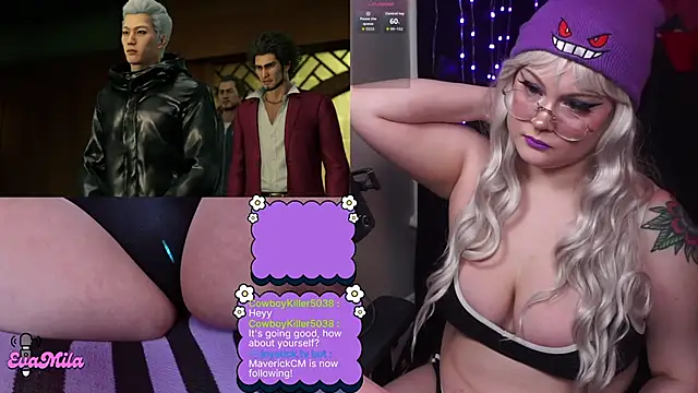 evamila online show from March 14, 12:00 am