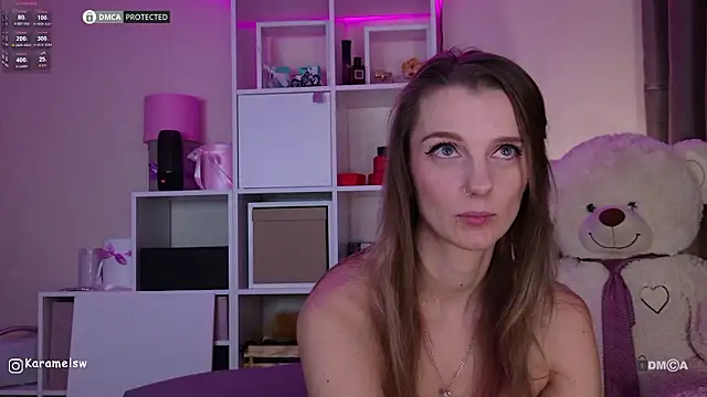 Karamelsw  online show from March 3, 7:42 pm