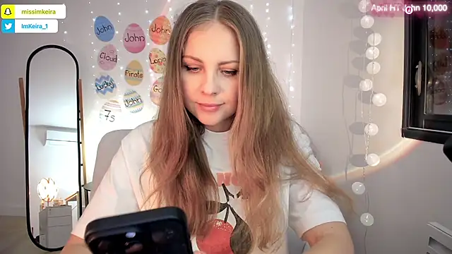 ImKeira online show from April 3, 7:23 pm