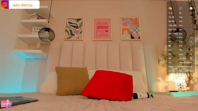 cute  cherry  online show from February 6, 9:40 pm